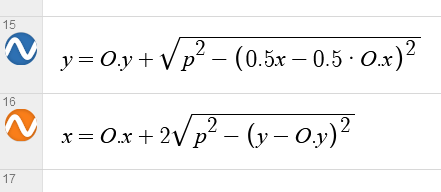 A screenshot from desmos.com